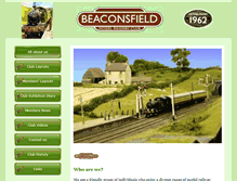 Tablet Screenshot of beaconsfieldmrc.org